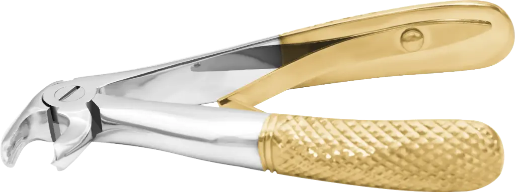 Klein lower molar - Individual - Gold Plated - Paediatric