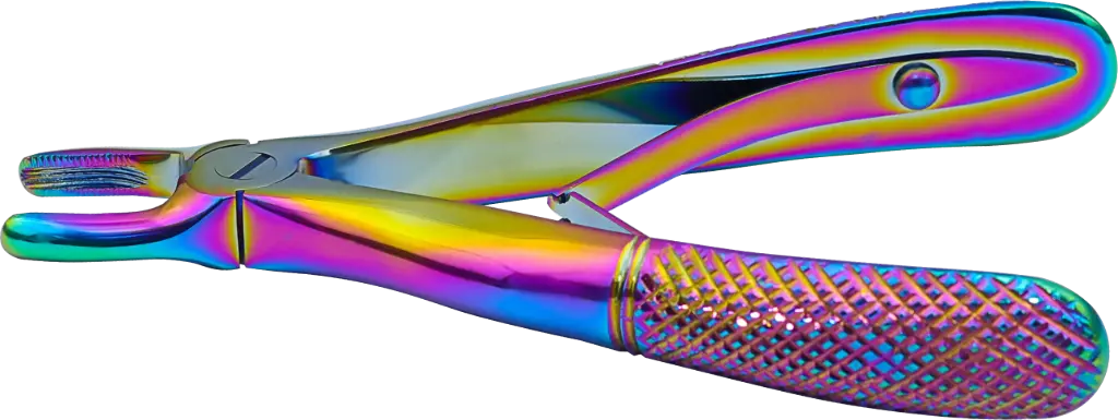 Klein upper incisors & Canines - Individual - Rainbow Color - Paediatric