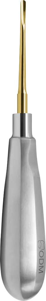Root Elevator Luxator  3mm Straight - Gold plated - Adult