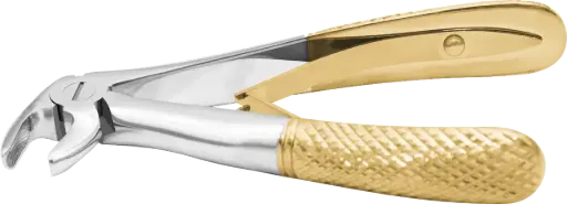 Klein lower incisors & Canine - Individual - Gold Plated - Paediatric