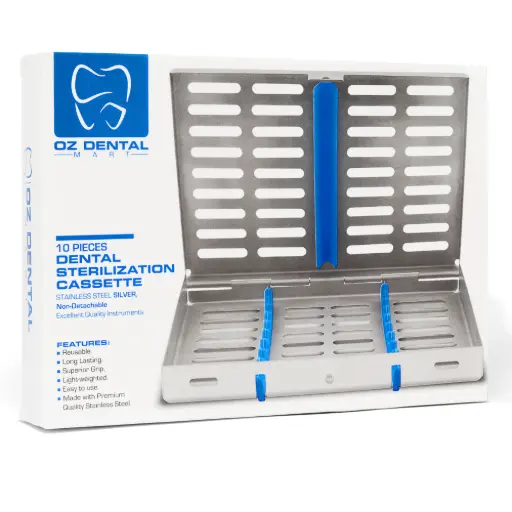 Dental Instruments Sterilization Cassette – Holds 10 Instruments